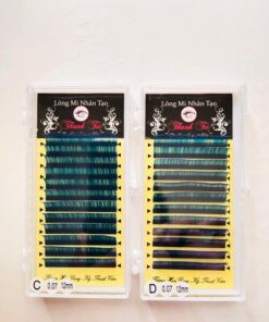 Lông mi Khay classic Màu Xanh Dương 0.07- Công Ty Sản Xuất Lông Mi Thanh Tú EyeLash.