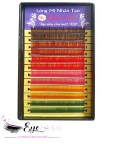 Lông mi Khay classic Mix Màu 0.15- (Mixed Color EyeLashes).