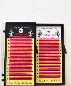 Lông mi Khay classic Màu Hồng 0.07- Xường Sản Xuất Lông Mi Thanh Tú EyeLash.