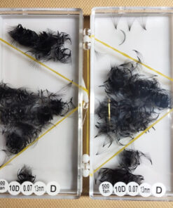 Lông Mi Fan Sẳn 10D- 0.05(EyeLash Fan). Công Ty sản xuất Lông Mi Thanh Tú EyeLash.